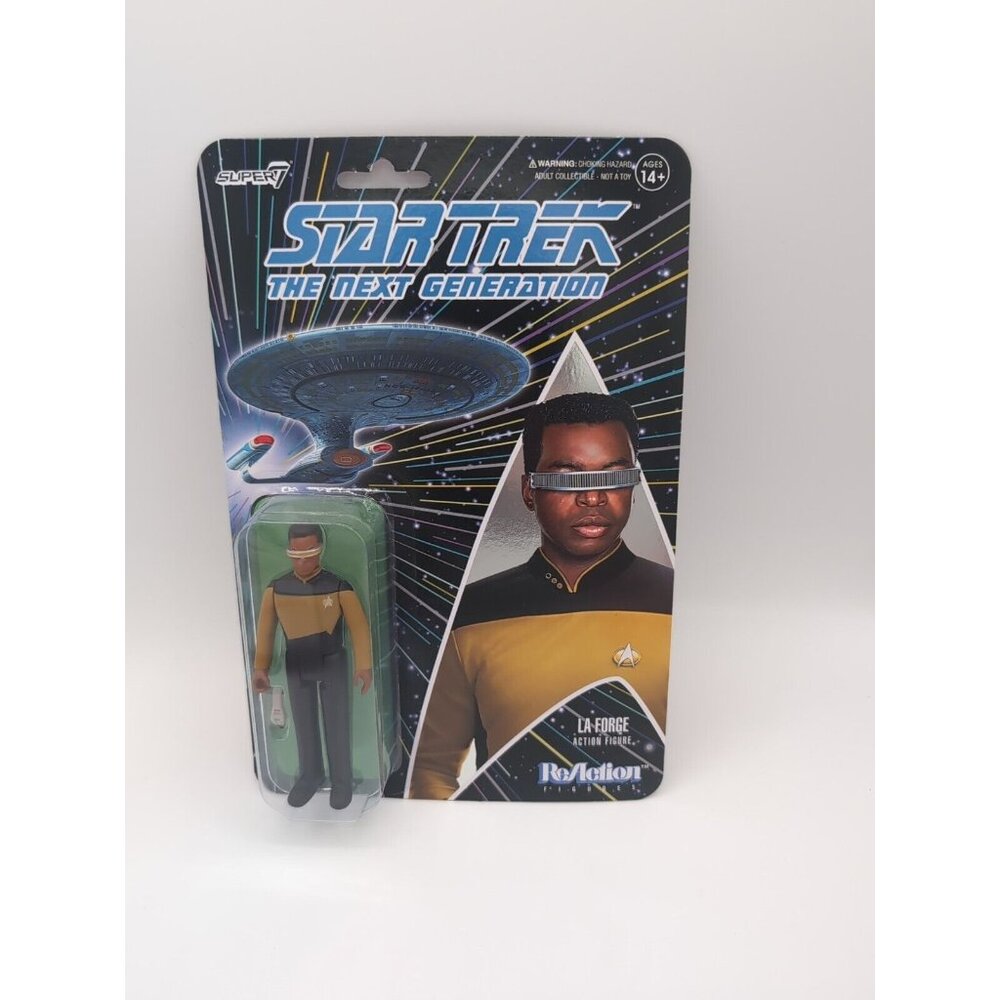 Star Trek The Next Generation ReAction Figure Lt. Commander Geordi La Forge